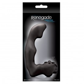 Малый черный анатомический вибростимулятор Renegade Vibrating Massager I